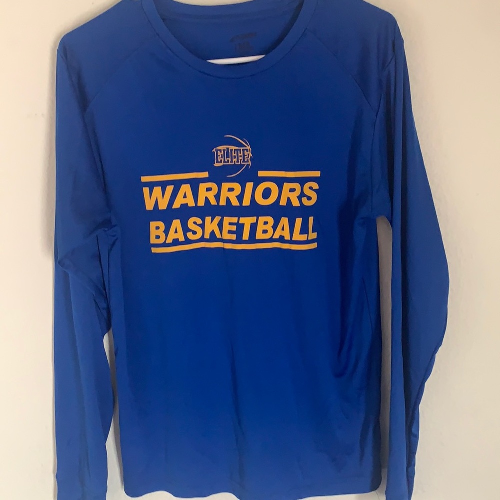 Warriors basketball shooting shirt